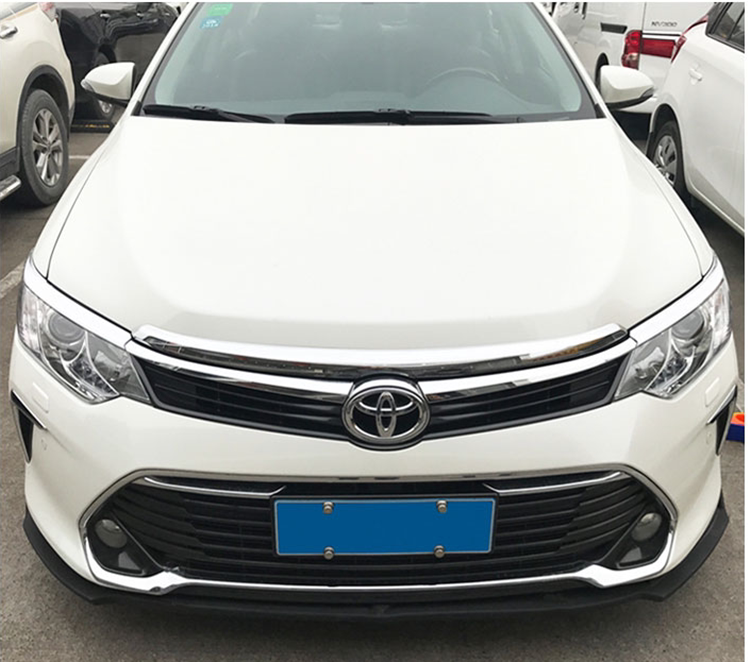 适用于15-17款凯美瑞大小包围改装 前唇前铲前扰流 前包围 pp塑料