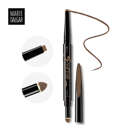 玛丽黛佳扁头双头眉笔初学者套装雾眉眉粉防水防汗不脱色自然持久