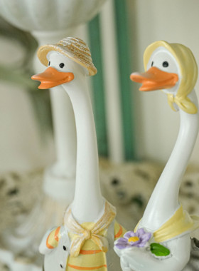 树脂鸭子田园装饰摆件