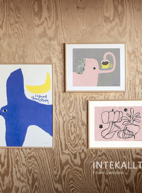 北欧FLD儿童房装饰画男孩女孩客厅沙发涂鸦卧室床头幼儿园墙壁画