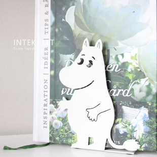 北欧进口Pluto姆明书立阅读架固定书本置物架分隔板课桌收纳神器