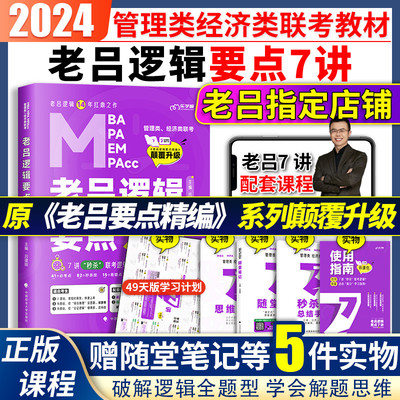 2024考研老吕逻辑要点7讲要点