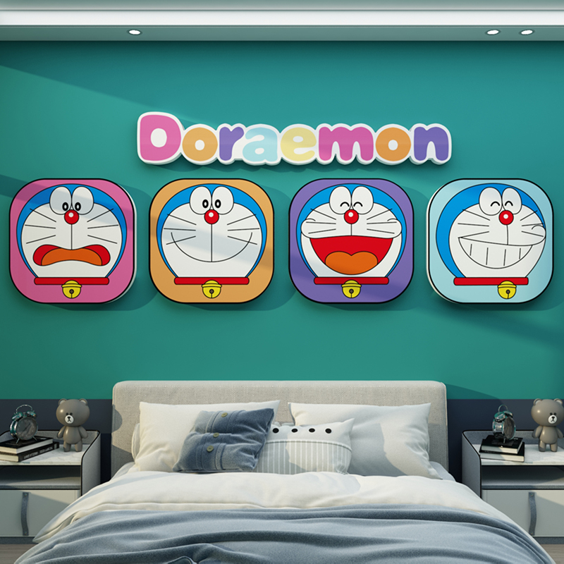 博尼亚儿童卧室墙面布置装饰纸