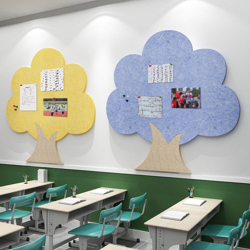 班级公告栏班务小学初中校园主题