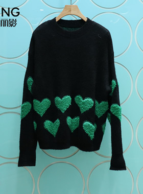 YSING衣香丽影专柜正品2025冬季新款套头马海毛羊毛衫YMS31311219