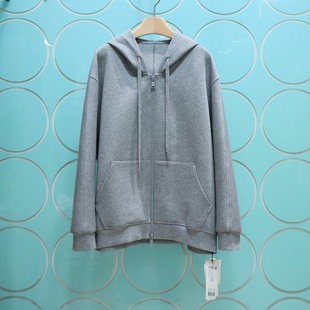 MRER莫乂义 专柜正品春季新款休闲抽绳连帽长袖卫衣上衣R5C31924