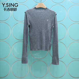 YSING衣香丽影专柜正品2025冬季新款打底套头羊毛衫女140939005