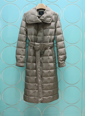 MRER莫乂义2025专柜正品冬季新款翻领长款收腰羽绒服外套R3D04662