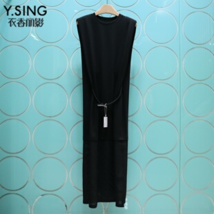 无袖 新款 圆领气质连衣裙150515212 2026夏季 YSING衣香丽影专柜正品