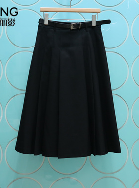 YSING衣香丽影专柜正品2025冬季新款百搭腰带A字半身裙141283116