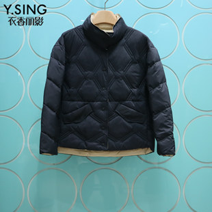 YSING衣香丽影专柜正品2025冬季新款减龄挡风羽绒服YYR12309208
