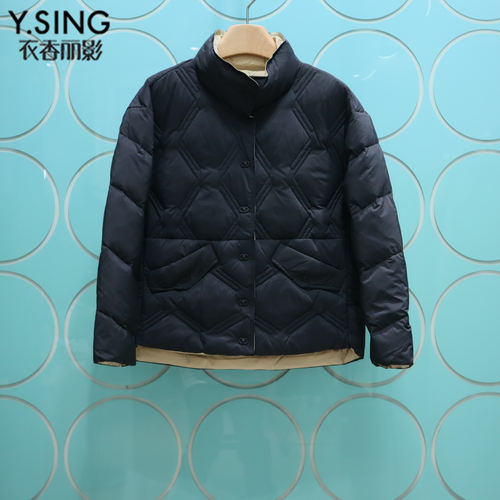 YSING衣香丽影专柜正品2025冬季新款减龄挡风羽绒服YYR12309208