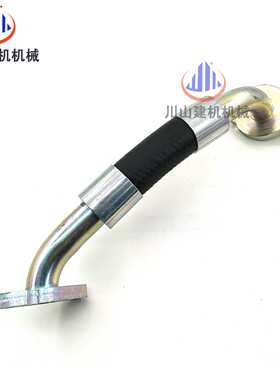 挖掘机E323 325 330 336D2GC油管C7.1发动机增压器回油管420-2371