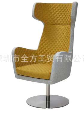 深圳工厂直供旋转电脑椅子靠背椅保护休闲咖啡家居办公椅QF-B348