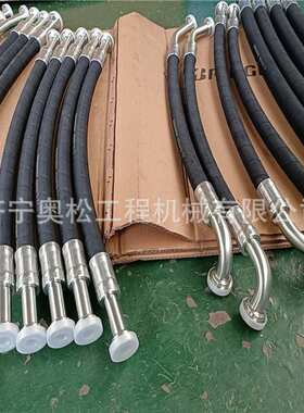 高压油管总成 挖掘油管206-62-21181 液压管线配套设备油管