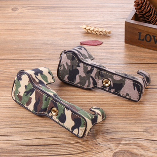 富士XT30II迷彩xt20索尼A6400/A6100相机底座徕卡Qtyp116帆布半套