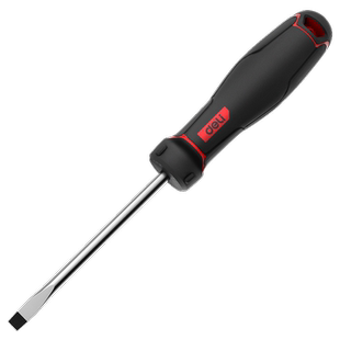 得力一字十字螺丝刀家用工具工业级S2材质起子改锥螺丝批带磁性