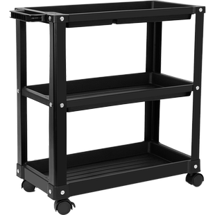 得力工具车小推车多功能整理维修抽屉式柜移动收纳架子汽修车间用