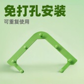 厨房剩菜水槽三角沥水架一次性免打孔残渣下水道过滤网架