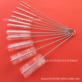 现货亚马逊热卖 不锈钢毛刷家居清洗刷毛刷吸管刷 清洁刷套装