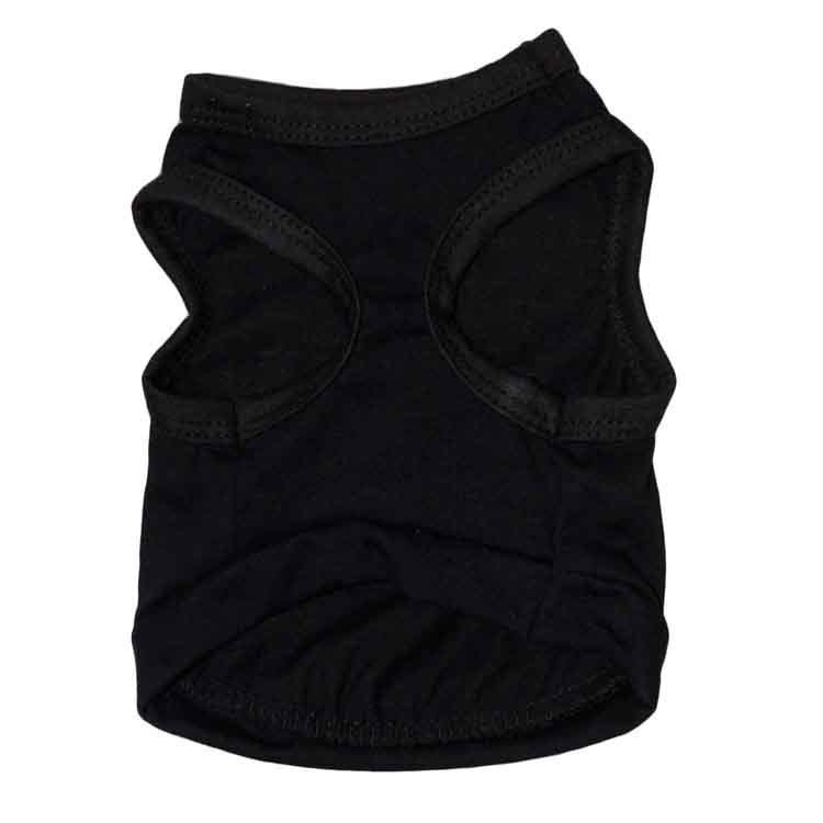 宠物服装批发 狗狗衣服 棉印保安小型犬宠物背心 春夏款