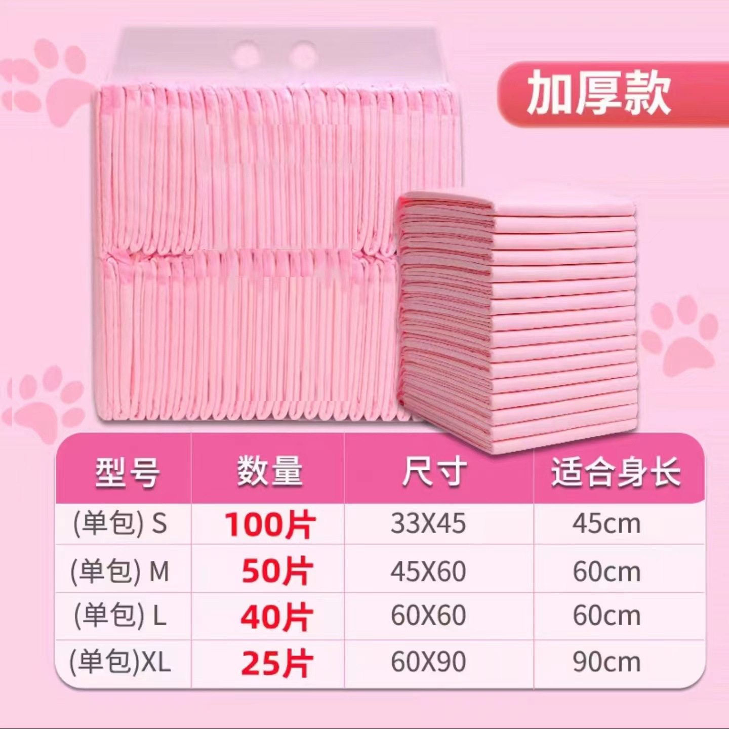 粉色尿垫狗狗隔尿垫加大加厚宠物尿不湿猫吸水垫小狗尿布宠物用品,宠物/宠物食品及用品,尿片/尿垫/护垫,淘宝优惠券,粉丝福利购,淘宝优惠卷