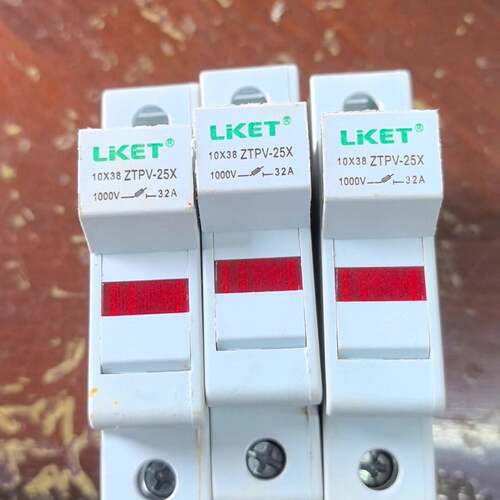 可议价直流熔断器底座 1038ZTPV-25X