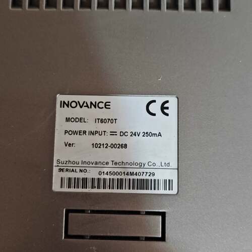 可维修INOVANCE触摸屏，型号IT6070T，7寸，DC2议价