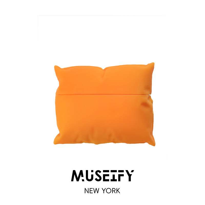 【新款】MUSEIFY 枕头耳机壳 Airpods Pro3 苹果耳机 软壳 小红书爆款 防摔 原创设计 硅胶耳机保护套 新品