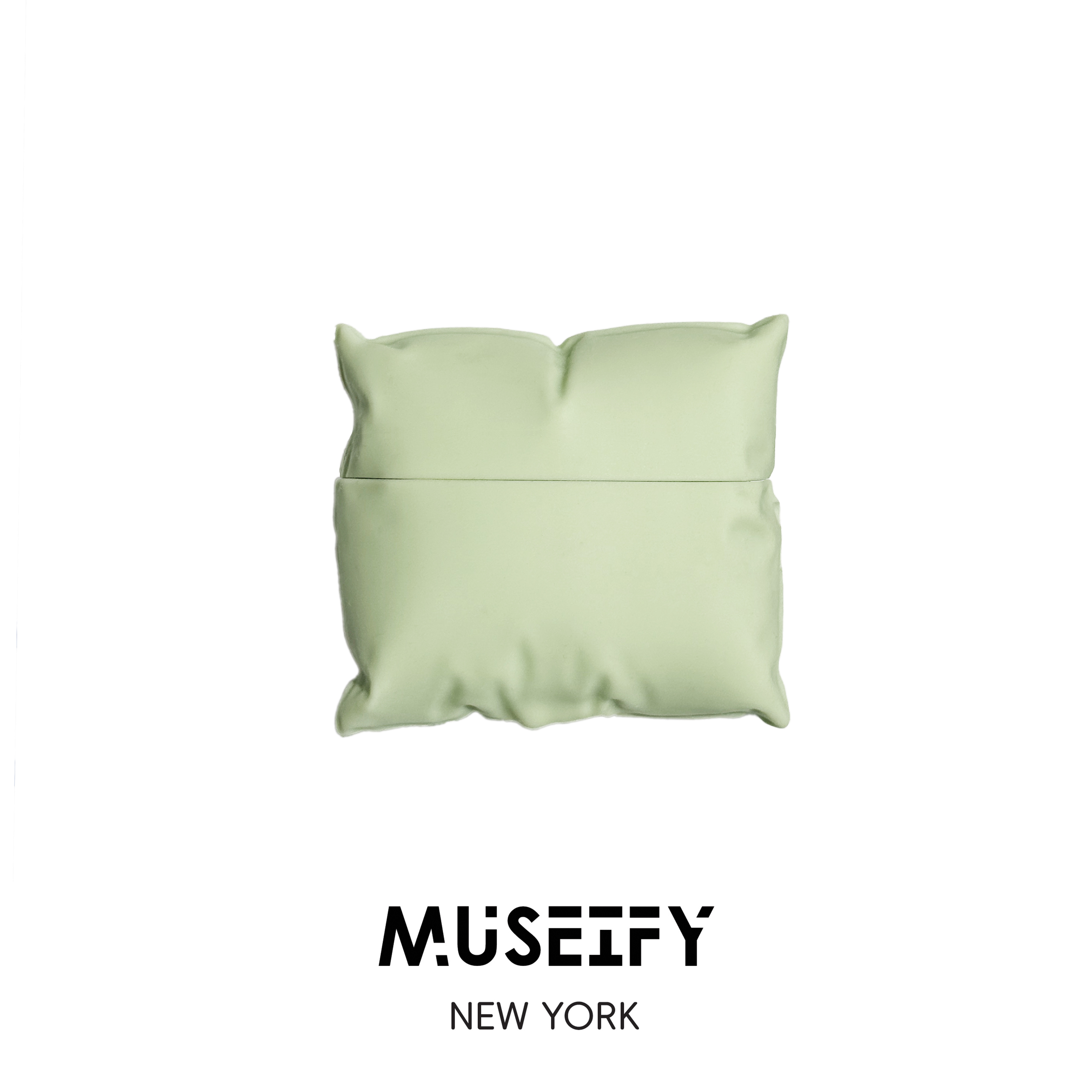 MUSEIFY时尚耳机保护套浅绿
