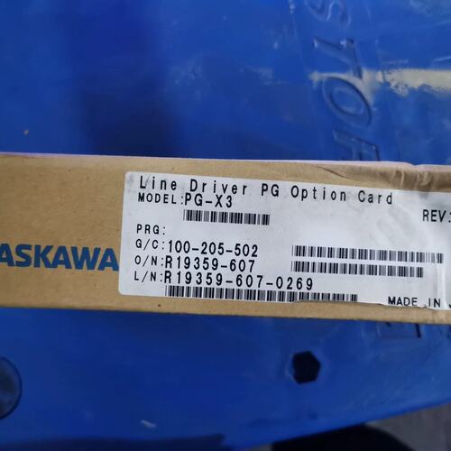 议价YASKAWA线驱动PG选项卡PGX3PGX2PGX1
