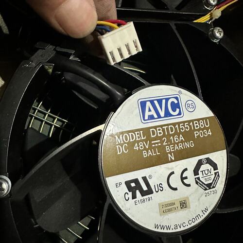 议价AVC散热风扇DBTD1551B8UDBTD1551B8U P029DBTD1551B8U 17251