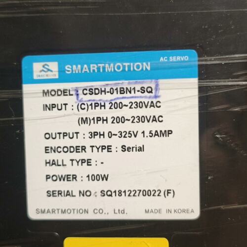 SMARTMOTION伺服驱动器CSDH-01BN1-SQCSDH-02BN1-SQCSDH-04BN1-SQ