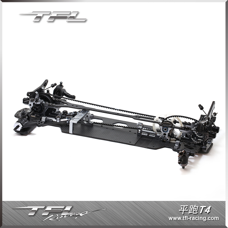 TFL 1：10平跑车 平路跑车电房 T4平跑 碳纤维底盘