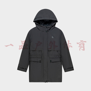 匹克棉衣女士2023冬季时尚休闲保暖防风长款风衣薄款外套F5234182