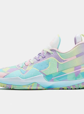 匹克闪现3篮球鞋男夏新款态极纸飞机碳板实战透气运动鞋 ET22797A