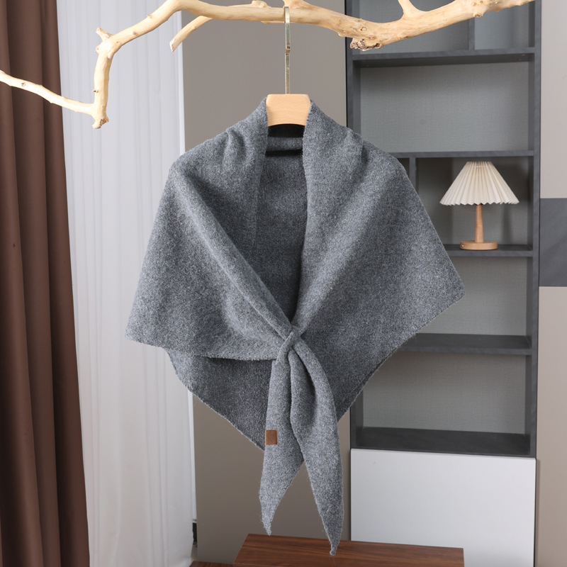 围脖欧美披肩三角巾围脖披肩针织