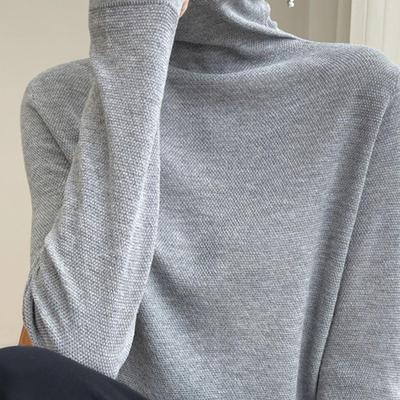 套头长袖针织衫薄款毛衣