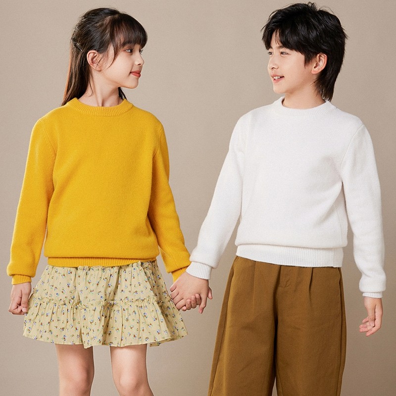 新款儿童羊毛衫圆领毛衣男童打底女童针织羊绒衫加厚宝宝中童大童,童装/婴儿装/亲子装,毛衣/针织衫,淘宝优惠券,粉丝福利购,淘宝优惠卷
