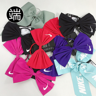Nike耐克Hair Bow女子网红蝴蝶结发饰弹力头绳运动束扎发带CZ0545