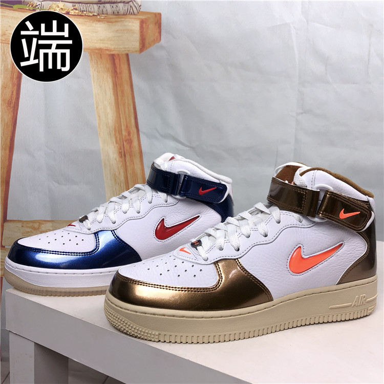 Nike耐克Air Force1 Mid复古空军一号中帮休闲板鞋DH56