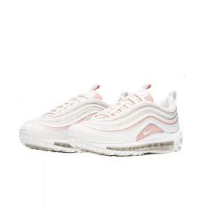 Nike/耐克 Air Max 97白粉3M反光子弹女运动休闲跑步鞋921733-104