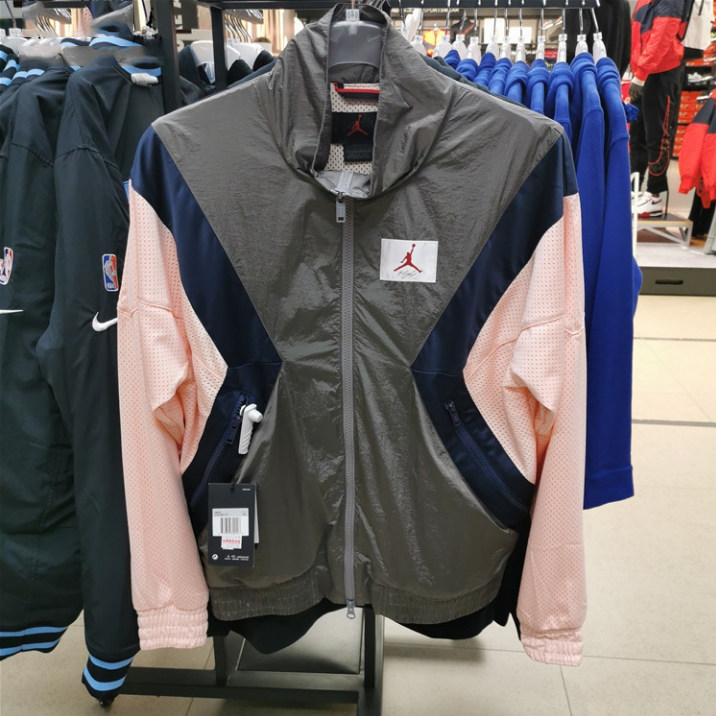 NIKE耐克 JORDAN FLIGHT 男运动夹克风衣外套 AO0556 DV7694-010