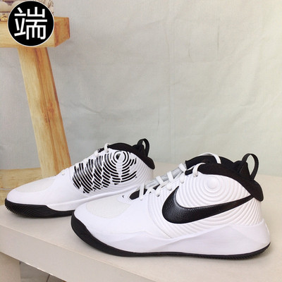 耐克大童运动缓震中帮篮球鞋