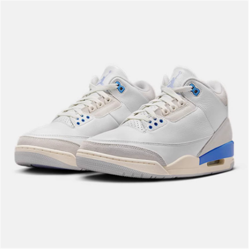 NIke耐克Air Jordan 3AJ3 男子耐磨低帮复古篮球鞋CT8532 DM0967
