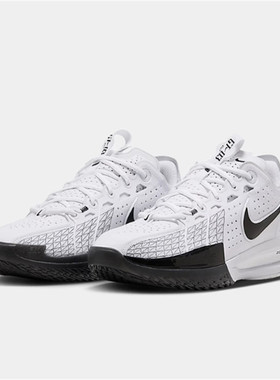 耐克Nike Air Zoom G.T.Cut3白黑低帮篮球鞋DV2918 HV5977 HJ8205