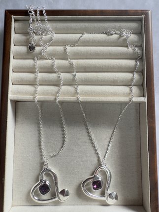 西班牙UNOde50 轻奢复古爱心项链女小众简约气质