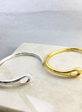 西班牙UNOde50欧美时尚潮流精美绣花针开口手镯