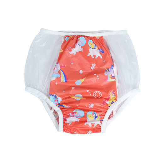 成人PVC内裤透明塑料防水大码