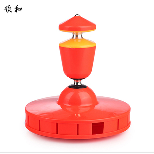 顺和空竹180五5轴承16响双轴单头呼啦圈老人健身可挂飘带龙线扯铃